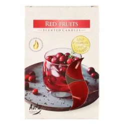 Tuoksulämpökynttilä Red Fruits 6 kpl