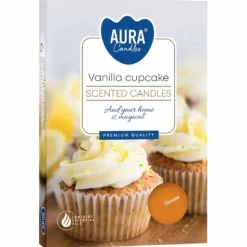 Tuoksulämpökynttilä Vanilla cupcake 6 kpl