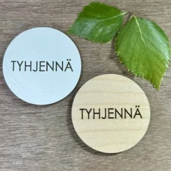 Tyhjennä magneetti, eri värejä