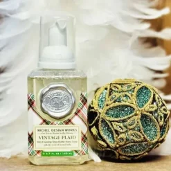 Vaahtoava nestesaippua Vintage Plaid 140 ml