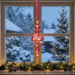 Valokoriste Royal 27 cm pinkki