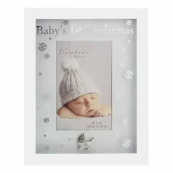 Valokuvakehys Baby’s 1st Christmas