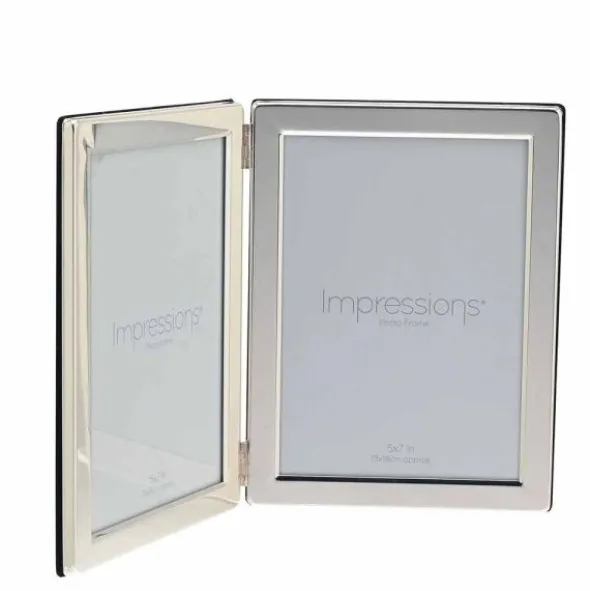 Valokuvakehys Silver tupla 13×18 kuva