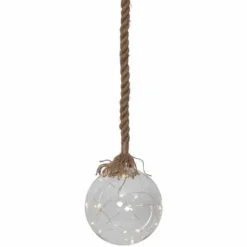 Valopallo juuttinarussa 15 cm