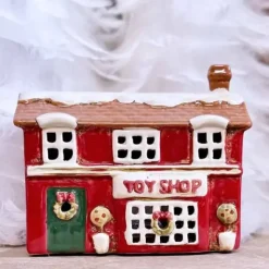 Village Pottery talolyhty Lelukauppa Toy Shop 12 cm