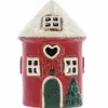 Village Pottery talolyhty mini Joulutalo 14,5 cm