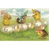 Vintage postikortti Easter Greetings