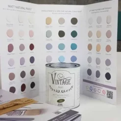 Värikartta Vintage Paint painettu