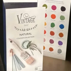 Värikartta Vintage Paint painettu