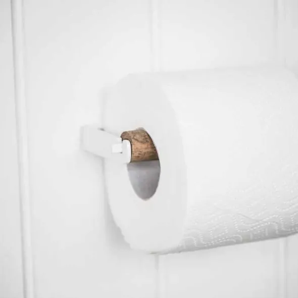 Wc-paperiteline valkoinen