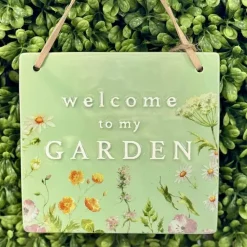 Welcome to my Garden kyltti